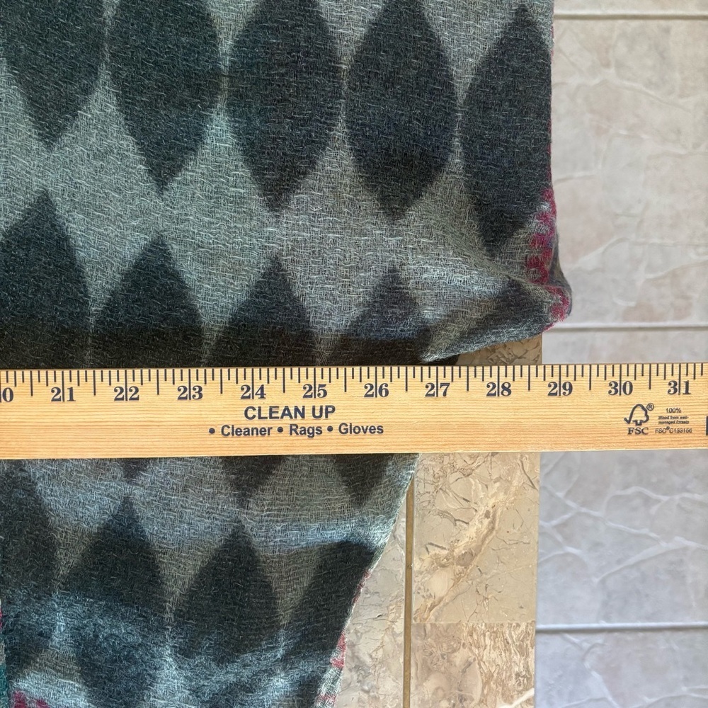 Soft Surroundings Wool Patchwork Boho Kimono Card… - image 10